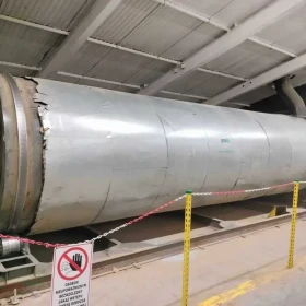 Drum Dryer for Sawdust – Modernized and Safe