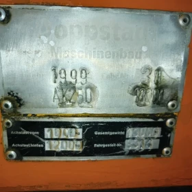Doppstadt AK 250 Mobile Shredder – Year 1999