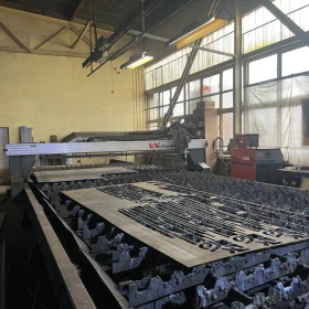 STIGAL VXstandard Plasma Cutting Machine with CEBORA Prof P254 Unit and Oxy-fuel Torch (Year of Manufacture 2013)