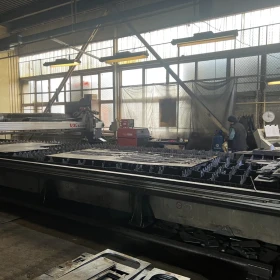 STIGAL VXstandard Plasma Cutting Machine with CEBORA Prof P254 Unit and Oxy-fuel Torch (Year of Manufacture 2013)
