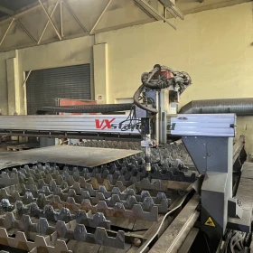STIGAL VXstandard Plasma Cutting Machine with CEBORA Prof P254 Unit and Oxy-fuel Torch (Year of Manufacture 2013)