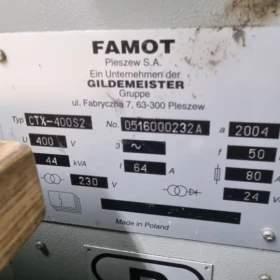 FAMOT CTX-400S2 CNC Lathe (Year of Manufacture 2004) - Functional, Ready for Work!