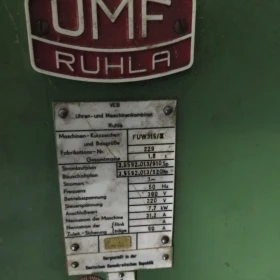 RUHLA FUW 315/IX Universal Toolroom Milling Machine with Anilam DRO