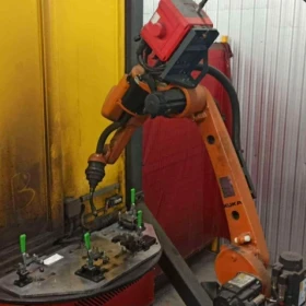 KUKA Robotic Welding Station with Fronius TPS 320i (2018) - Ready for Work!