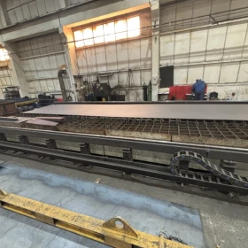 CNC Plasma-Gas Cutting Machine AJAN SHP 260A (2014) – Dual Gantry, High Performance
