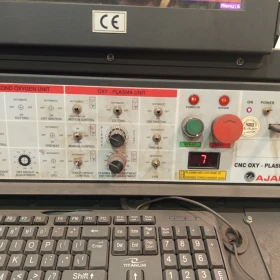 CNC Plasma-Gas Cutting Machine AJAN SHP 260A (2014) – Dual Gantry, High Performance