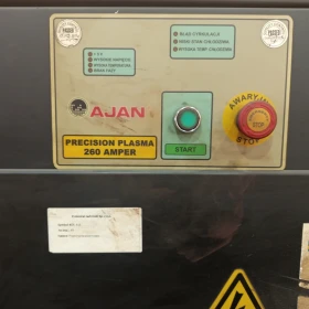 CNC Plasma-Gas Cutting Machine AJAN SHP 260A (2014) – Dual Gantry, High Performance