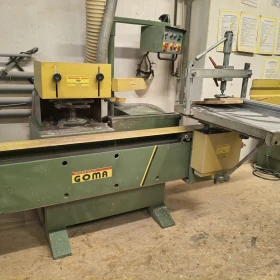 GOMA FC-10 Tenoning & Shaping Machine | 1997 | 10 kW | Full Technical Docs