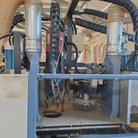 MAKA TBZ-CNC-557 (1993) – Автоматизований фрезерний верстат з ЧПК для дверей | NUM 750 | В наявності 8 шт.