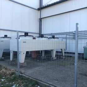 Chladicí systém BITZER KUBA 3000 paletových míst 160 kW 2014