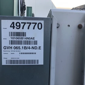 Chladicí systém BITZER KUBA 3000 paletových míst 160 kW 2014