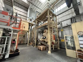 Completa Línea de producción de pellets - Prensa híbrida (~1 t/h)