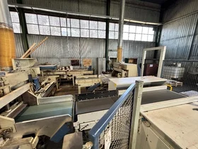 Compact Finger Jointing Line GreCon Dimter Combo Ultra
