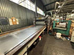 Hydraulische Presse für Holzleimung Baioni Presse TR2 5500x1380 (1998)