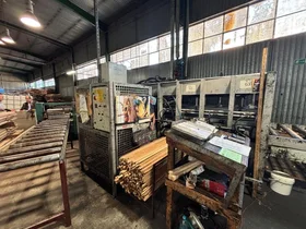 Hydraulische Presse für Holzleimung Baioni Presse TR2 5500x1380 (1998)