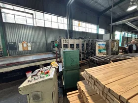 Hydraulische Presse für Holzleimung Baioni Presse TR2 5500x1380 (1998)