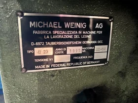 Four-Side Moulder Michael Weinig U 23 with Feeder (1991, Germany)