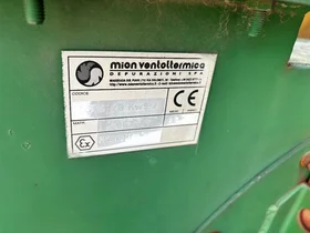 Large Steel Dust Silo Mion & Mosole 200 m³ with Screw Conveyor