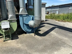 Medium Steel Dust Silo Mion Ventoltermica 180 m³ ATEX 21