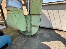 Medium Steel Dust Silo Mion Ventoltermica 180 m³ ATEX 21