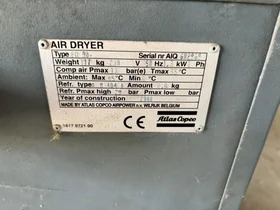 Screw Compressor Atlas Copco GA 30 with Tank KOMINO 6000 l + Omega Air