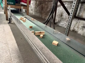 Belt and Roller Conveyor System - Internal Transport Line (~18 m)