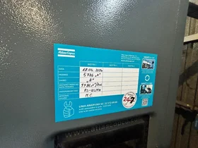 Screw Compressor Atlas Copco GA 30 + Dryer FD 90 (Damaged - Coolant Leak)