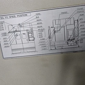 Mori Seiki NV5000α1B/40 CNC függőleges megmunkálóközpont 2007 – Sorozatszám: NV501GD4829 – Lengyelország