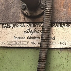 DEFUM KNA 110/135 Vertical Turret Lathe 1978 – Serial 6914 – Gliwice