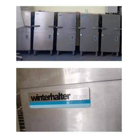 Used Winterhalter GS 501 Hood-Type Commercial Dishwasher (Lot of 5) – Piła