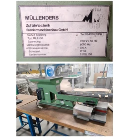 Used Müllenders MLF-G3 Linear Vibratory Conveyor (lot of 3) – Poland