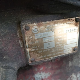 Použitý pneumatický silniční válec Stavostroj GRW 101 1977 – Sériové č. 71203 – Zamość