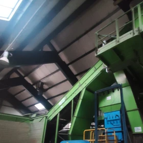 SUTCO Waste Sorting Line with PRESONA LP 40 EH 1 Channel Baling Press 400 kN 2003 S/N 5154 – Poland