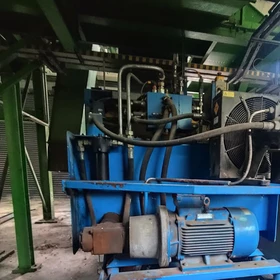 SUTCO Waste Sorting Line with PRESONA LP 40 EH 1 Channel Baling Press 400 kN 2003 S/N 5154 – Poland