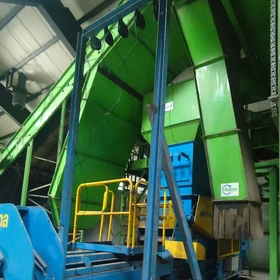 SUTCO Waste Sorting Line with PRESONA LP 40 EH 1 Channel Baling Press 400 kN 2003 S/N 5154 – Poland