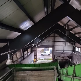 SUTCO Waste Sorting Line with PRESONA LP 40 EH 1 Channel Baling Press 400 kN 2003 S/N 5154 – Poland
