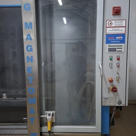 S.A.G. MAGNETO-MAT T-3 Automatic Glass Sandblasting Machine – 2006 – Serial 03 095 – Koszalin, Poland