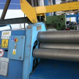 Used DAVI PROMAU MCB 3025 4-Roll Hydraulic Plate Bending Roll 1999 – Serial No. 0540058 – Świdwin