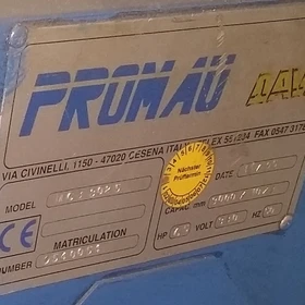 Naudotas DAVI PROMAU MCB 3025 4-ritininis hidraulinis lakštų lenkimo presas 1999 m. – Serijos Nr. 0540058 – Świdwin