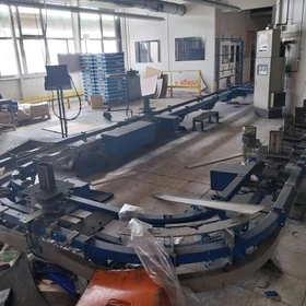 Used Eisenmann Rail Conveyor Loop for Paint Shop Exhaust Zone (Abluftzone) – Weissenburg