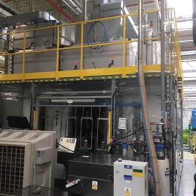 Tech-Lak Automatic Spray Coating Line for Piston Coating - Poland