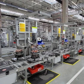 Complete Stator Assembly Line for HV Electric Motors GROB GM7066 (2021) - Poland