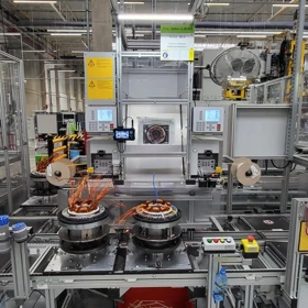 Complete Stator Assembly Line for HV Electric Motors GROB GM7066 (2021) - Poland