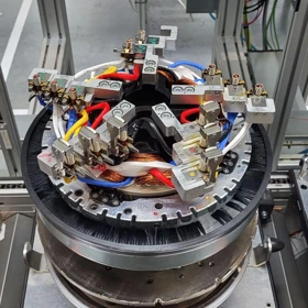 Complete Stator Assembly Line for HV Electric Motors GROB GM7066 (2021) - Poland