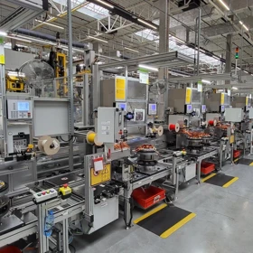 Complete Stator Assembly Line for HV Electric Motors GROB GM7066 (2021) - Poland