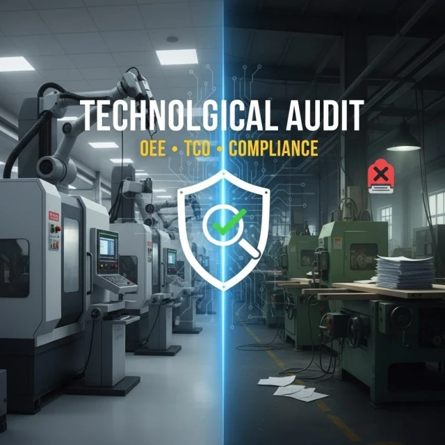 Teknologisk Revision av Maskinparken: Nyckeln till Ökad Effektivitet (OEE) och Undvikande av Lagliga Påföljder