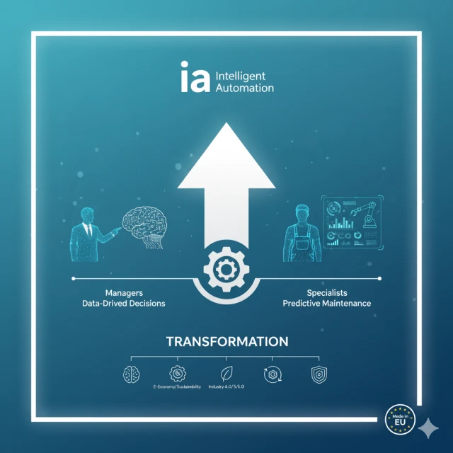 AI i europeisk industri: Hur artificiell intelligens formar nya roller för chefer och specialister (Kompetenser 2026)
