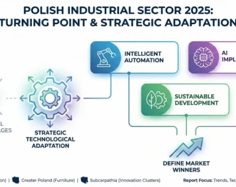 Trendrapport 2025: Den teknologiske fremtiden for polsk industri. En analyse for bedriftsledere i nøkkelregioner